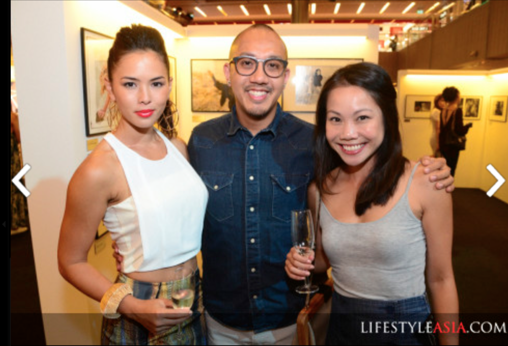 With celebrity photographer Kevin Ou and Geraldine Lim